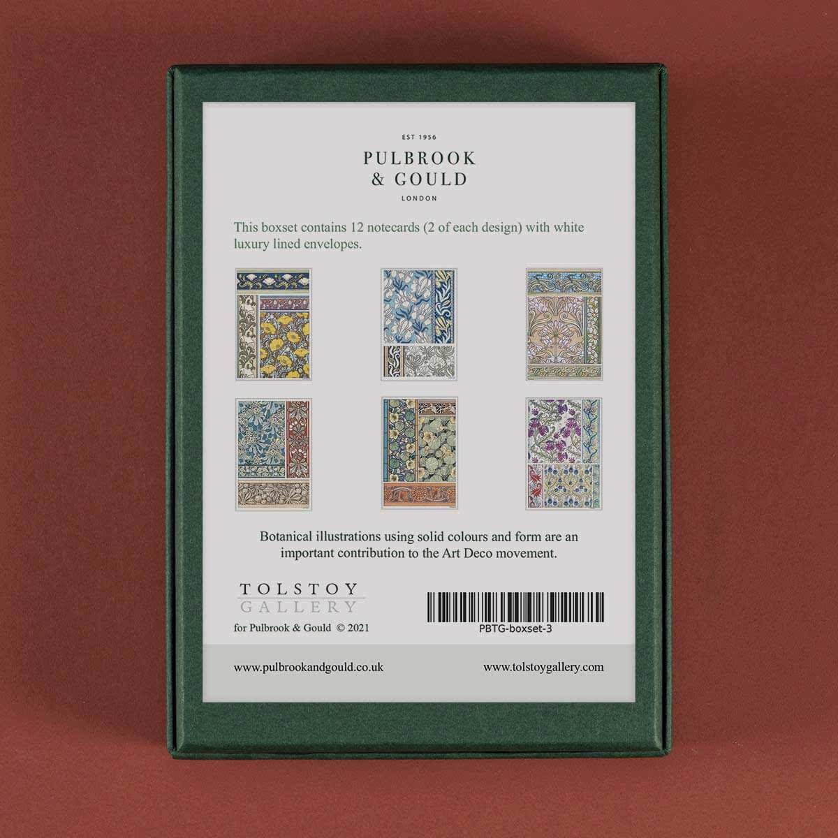 Gift Card Box Set - Botanical - Pulbrook and Gould Flowers London