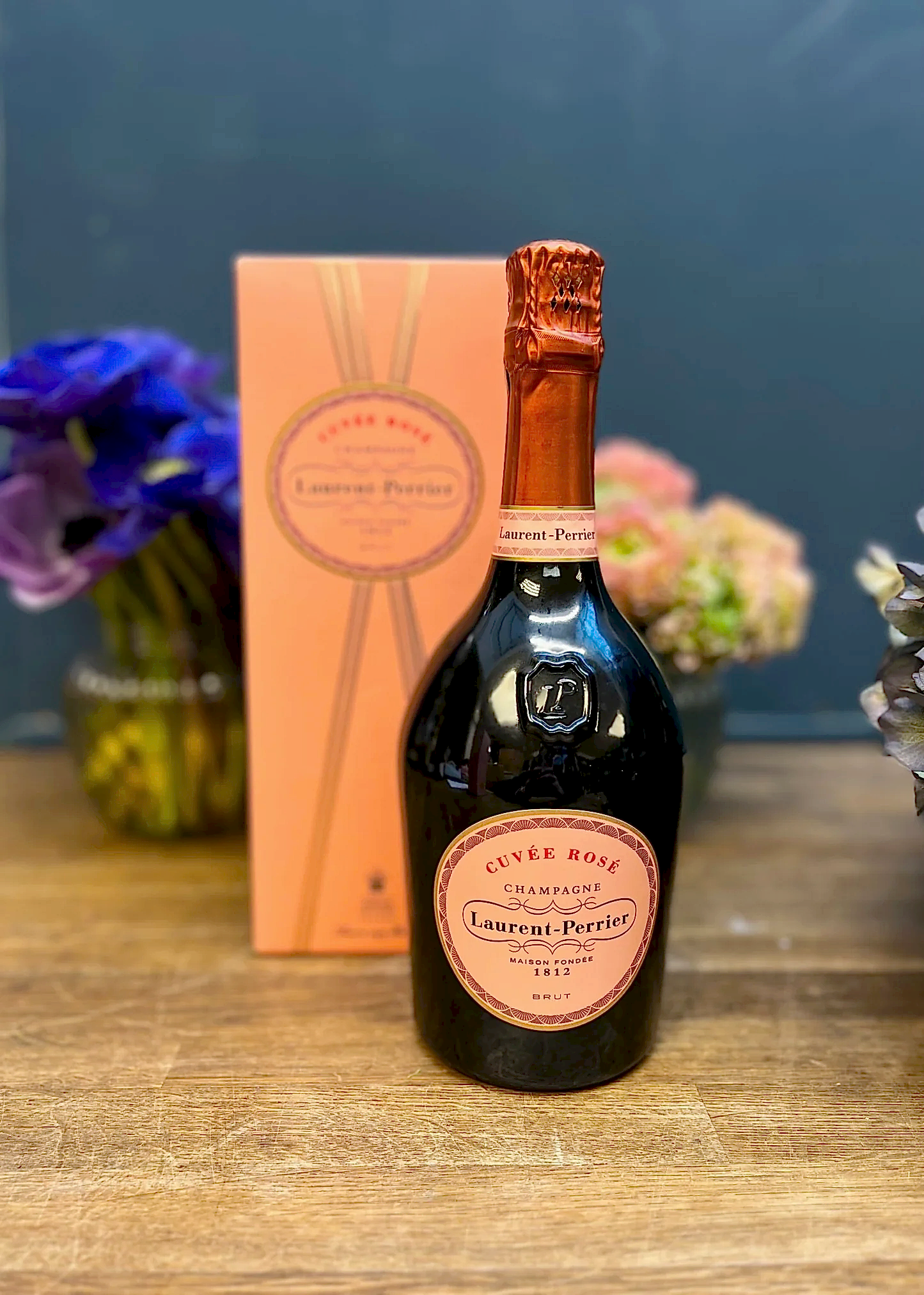 Laurent-Perrier Rosé Champagne - Pulbrook & Gould Flowers London