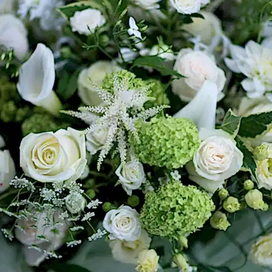 Timeless Whites Bouquet - Pulbrook and Gould Flowers London