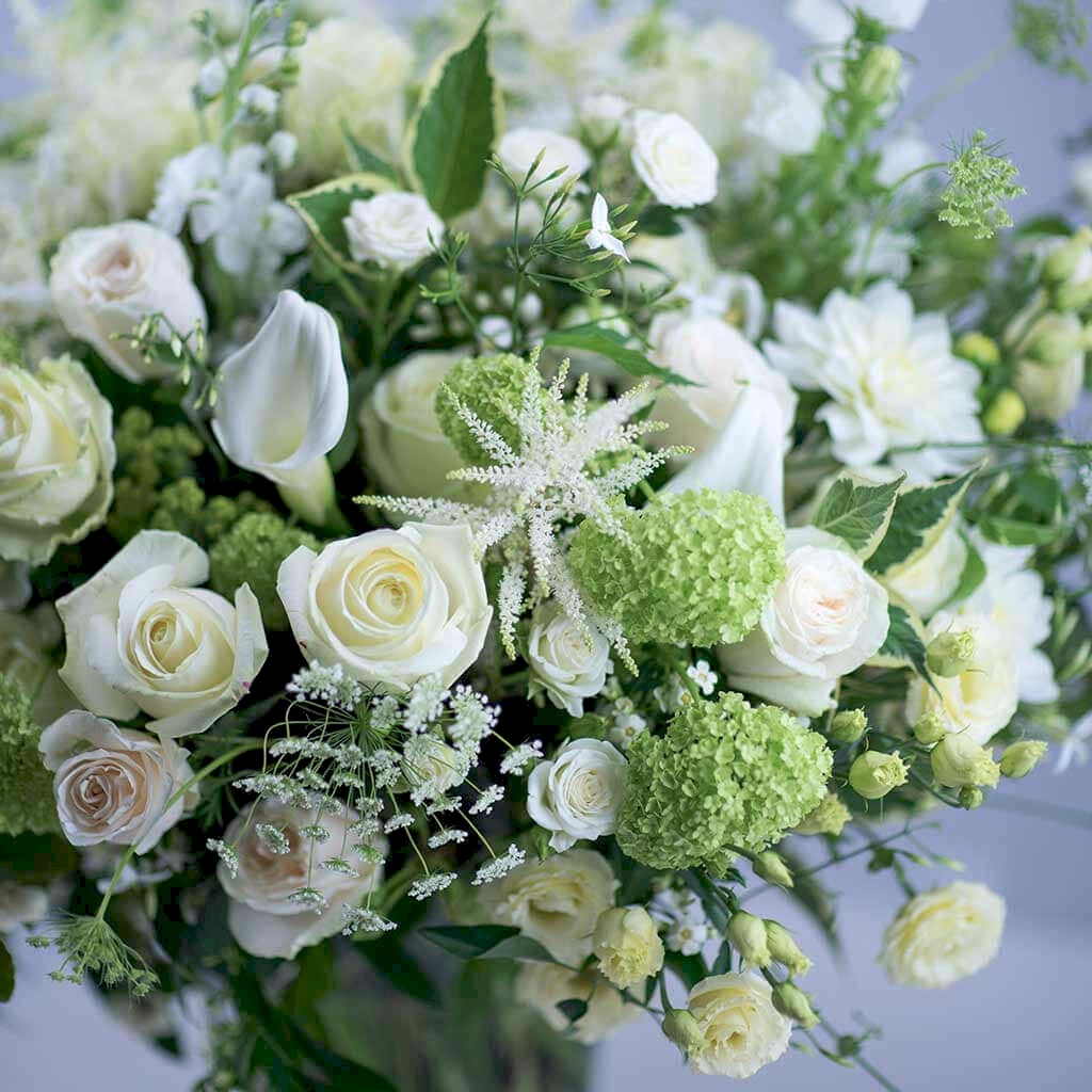 Timeless Whites Bouquet - Pulbrook and Gould Flowers London